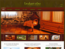 Tablet Screenshot of lazkaoetxe.com